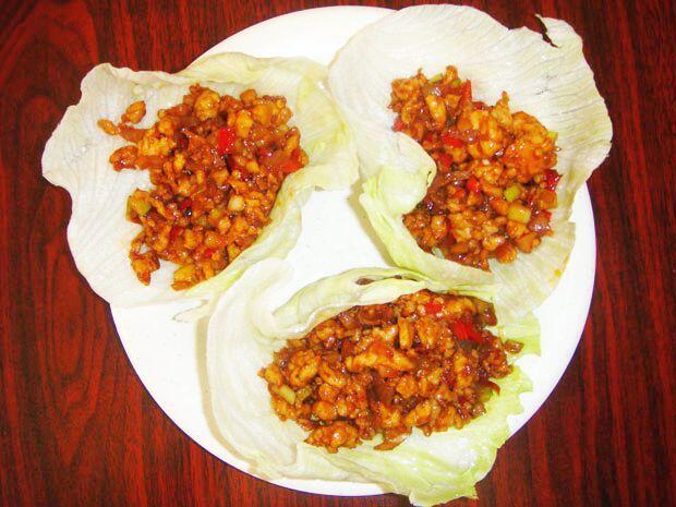 Chicken Lettuce Wraps (3)